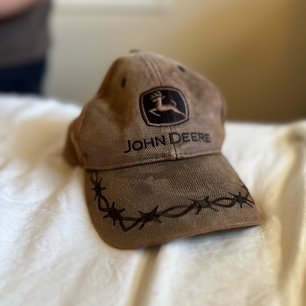 Brown John Deere Hat